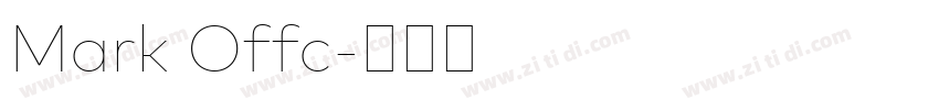 Mark Offc字体转换 Mark Offc字体转换